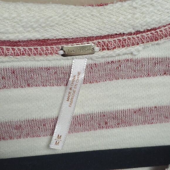 FREE PEOPLE Striped Peplum Jacket - Size Medium - Picture 7 of 8